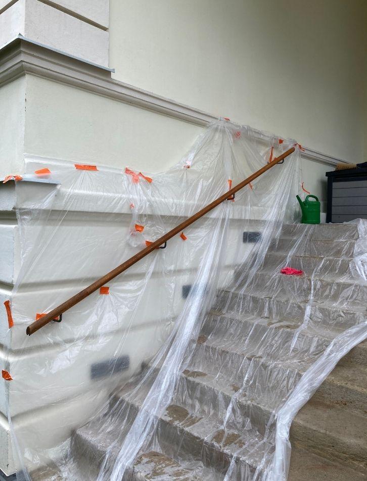 Revitalizace zábradlí kanadské ambasády