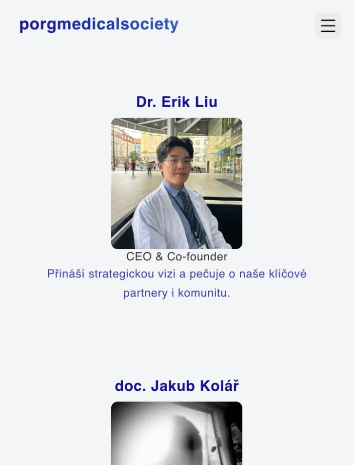 Stránky porgmedicalsociety